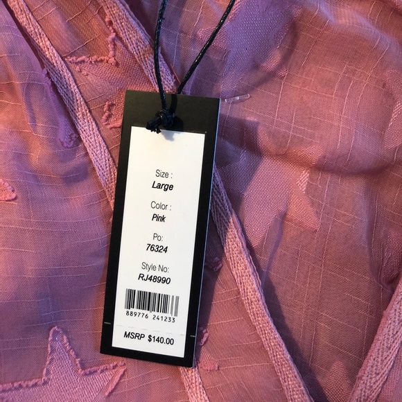Romeo & Juliet couture star pink blouse NWT - Picture 4 of 5
